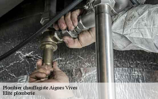 Plombier chauffagiste  aigues-vives-34210 Elite plomberie -1