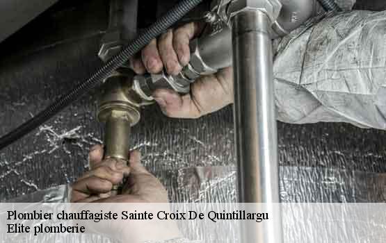 Plombier chauffagiste  sainte-croix-de-quintillargu-34270 Elite plomberie -1