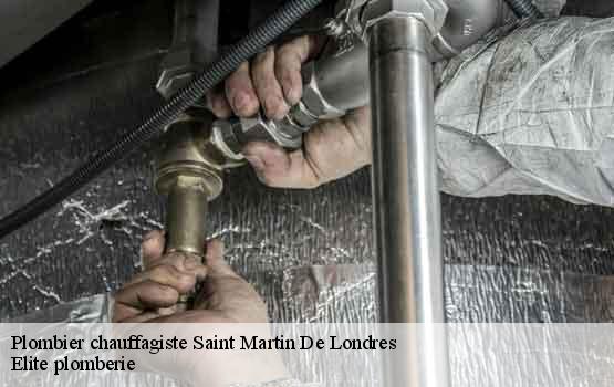 Plombier chauffagiste  saint-martin-de-londres-34380 Elite plomberie -1