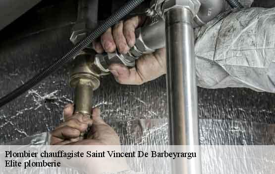 Plombier chauffagiste  saint-vincent-de-barbeyrargu-34730 Elite plomberie -1
