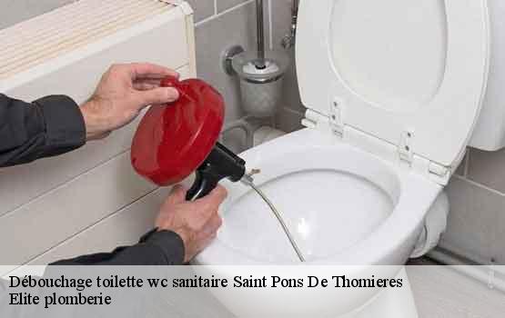 Débouchage toilette wc sanitaire  saint-pons-de-thomieres-34220 Elite plomberie -1