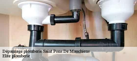 Dépannage plomberie  saint-pons-de-mauchiens-34230 Elite plomberie -4