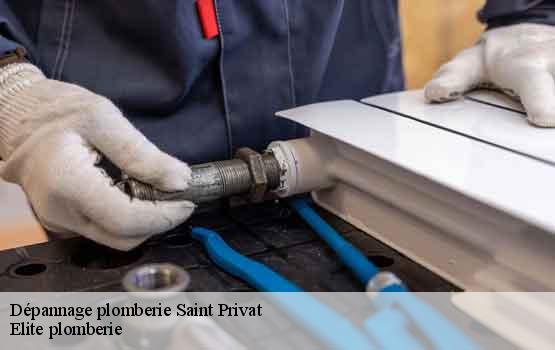 Dépannage plomberie  saint-privat-34700 Elite plomberie -1
