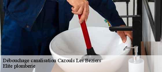 Débouchage canalisation  cazouls-les-beziers-34370 Elite plomberie -4