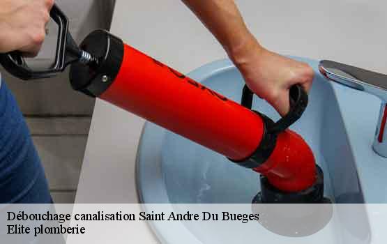 Débouchage canalisation  saint-andre-du-bueges-34190 Elite plomberie -1