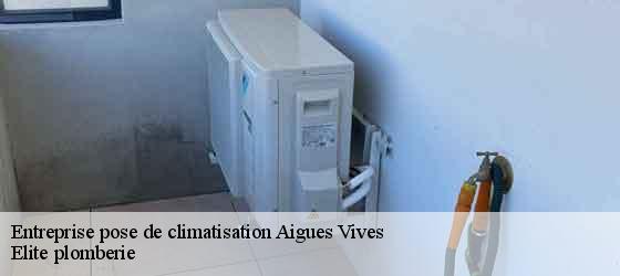Entreprise pose de climatisation  aigues-vives-34210 Elite plomberie -4