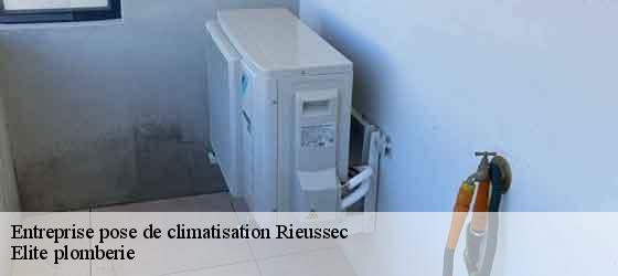 Entreprise pose de climatisation  rieussec-34220 Elite plomberie -4