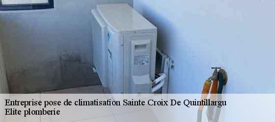 Entreprise pose de climatisation  sainte-croix-de-quintillargu-34270 Elite plomberie -4