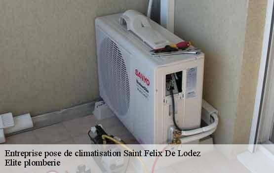 Entreprise pose de climatisation  saint-felix-de-lodez-34725 Elite plomberie -1