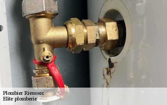 Plombier  rieussec-34220 Elite plomberie -1
